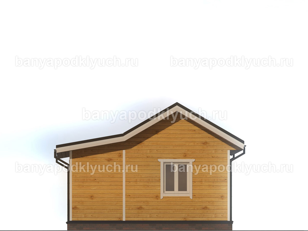 Баня из бруса 6x6 м Баня из бруса 6x6 м