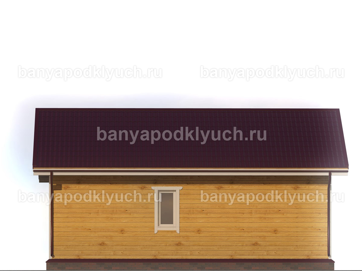 Баня из бруса 9x6 м Баня из бруса 9x6 м
