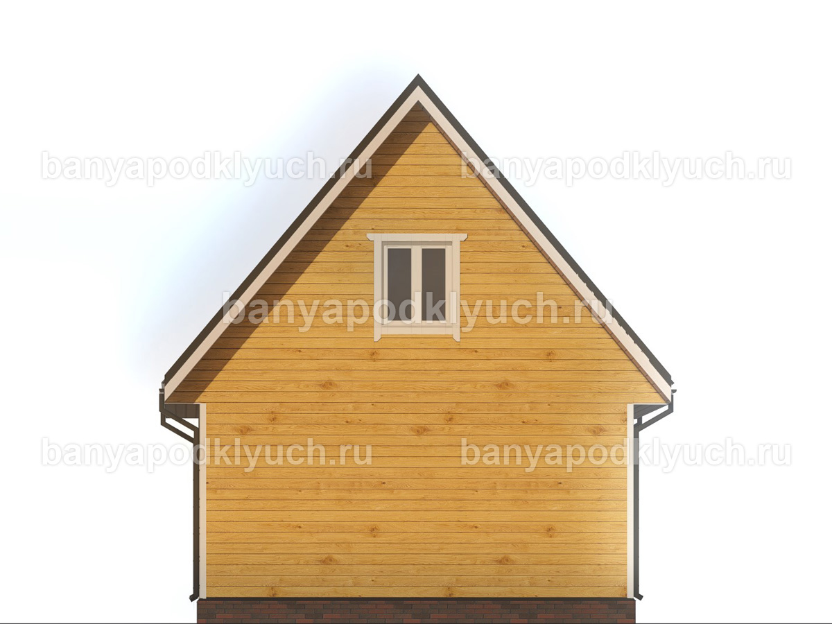 Баня из бруса 6x6 м Баня из бруса 6x6 м