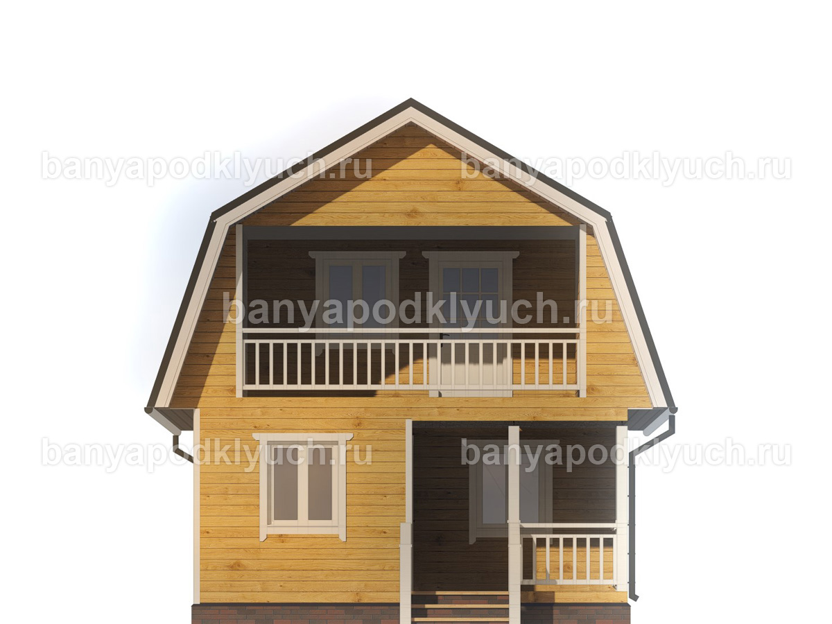 Баня из бруса 9x6 м Баня из бруса 9x6 м