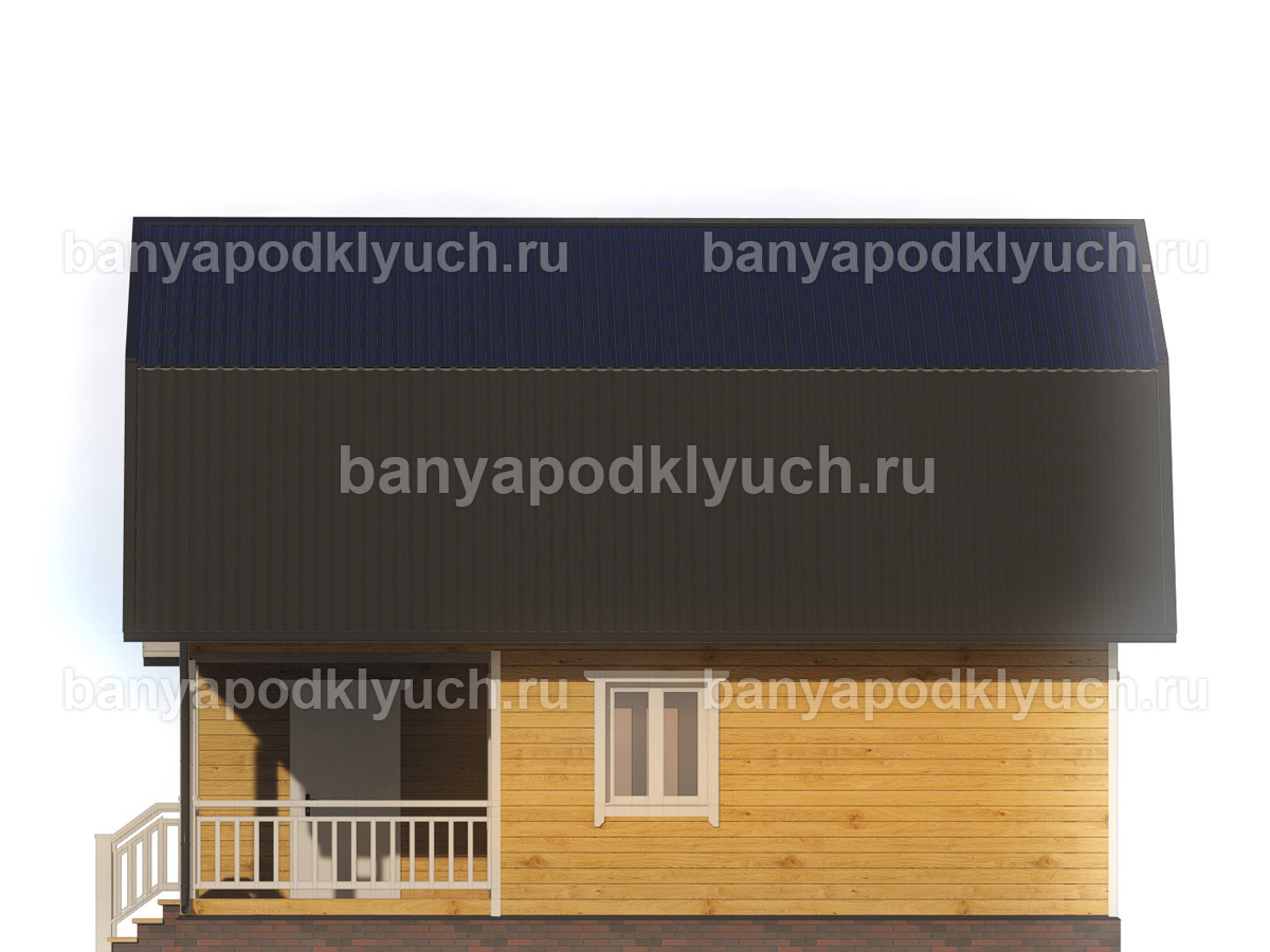 Баня из бруса 9x6 м Баня из бруса 9x6 м