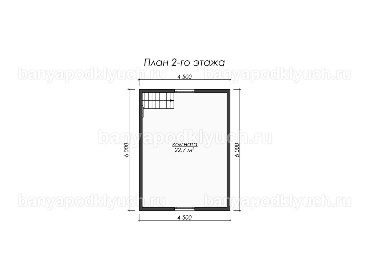 Каркасная баня 6x6 м Каркасная баня 6x6 м