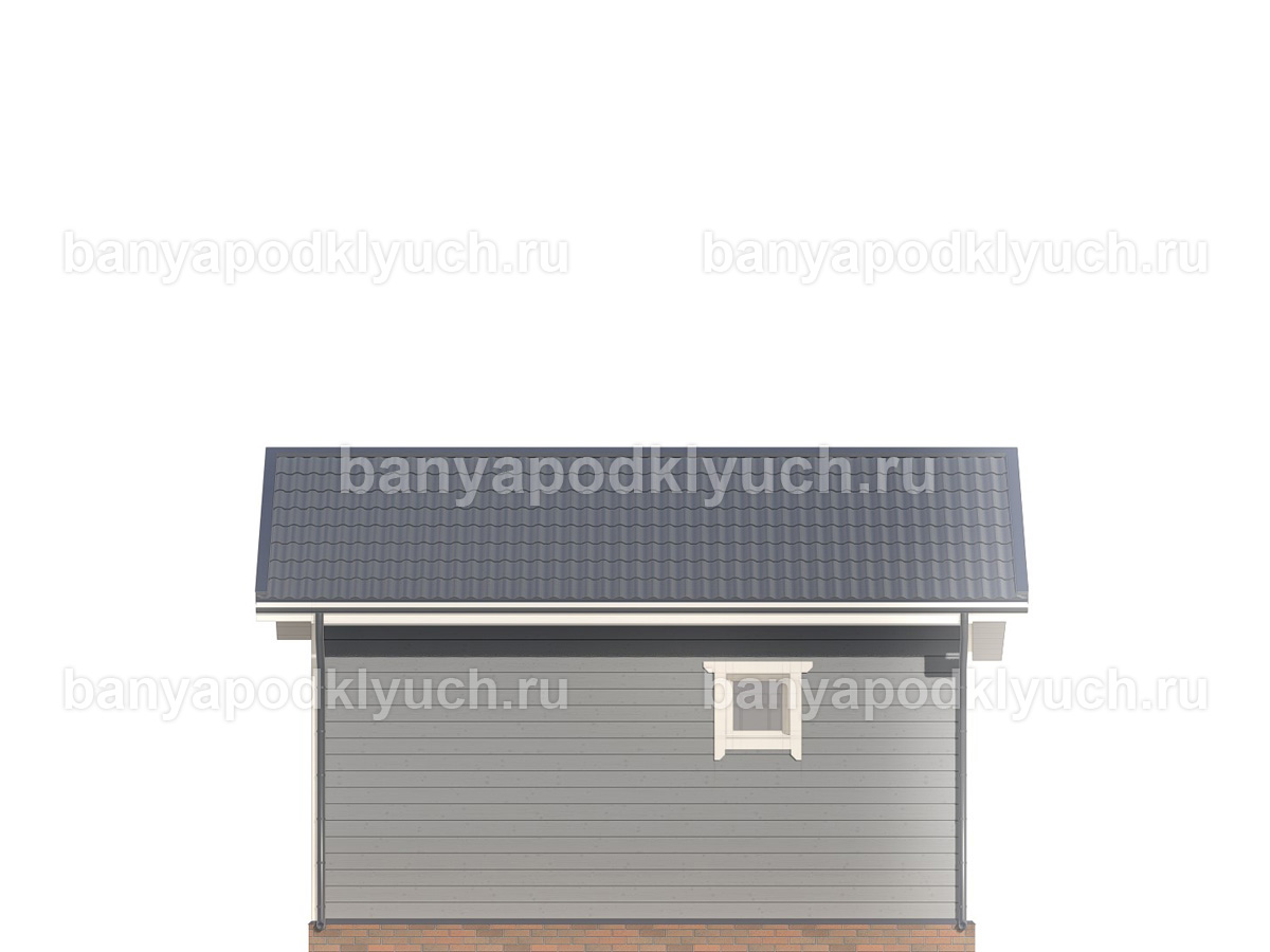 Каркасная баня 6x4 м Каркасная баня 6x4 м
