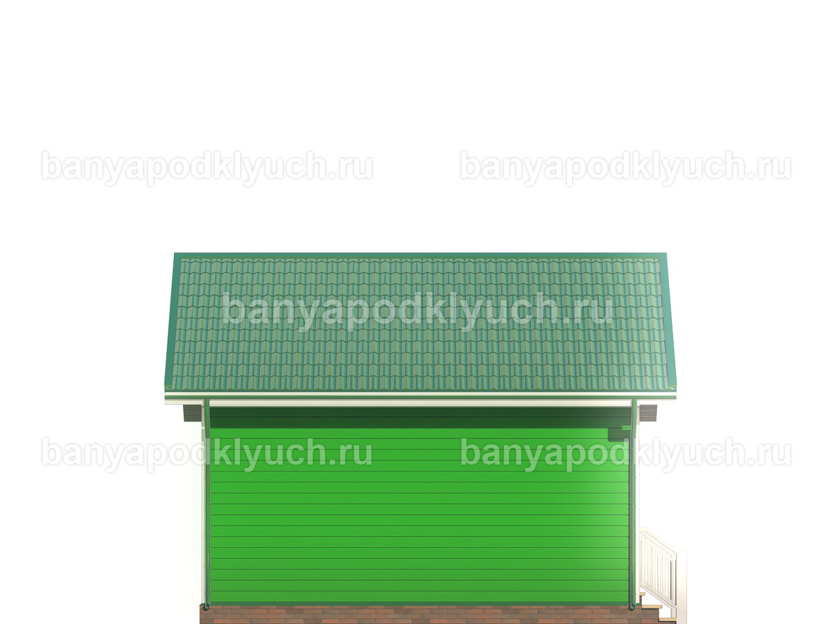Каркасная баня 6x6 м Каркасная баня 6x6 м