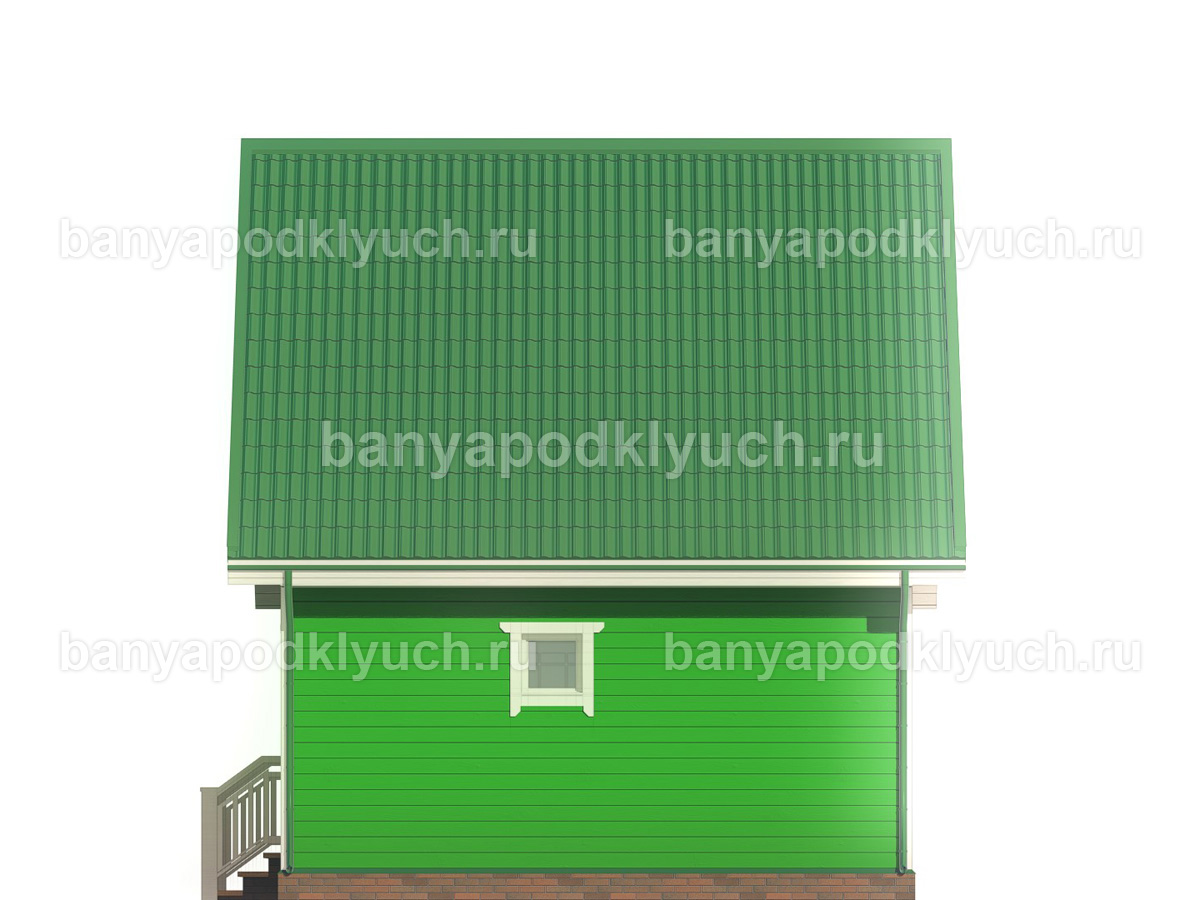 Каркасная баня 6x6 м Каркасная баня 6x6 м