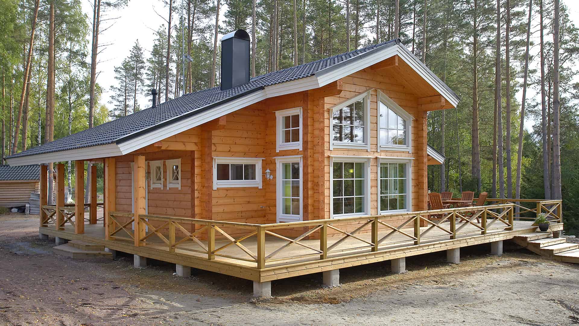 Дом из бруса 11×10 м Дом из бруса 11×10 м