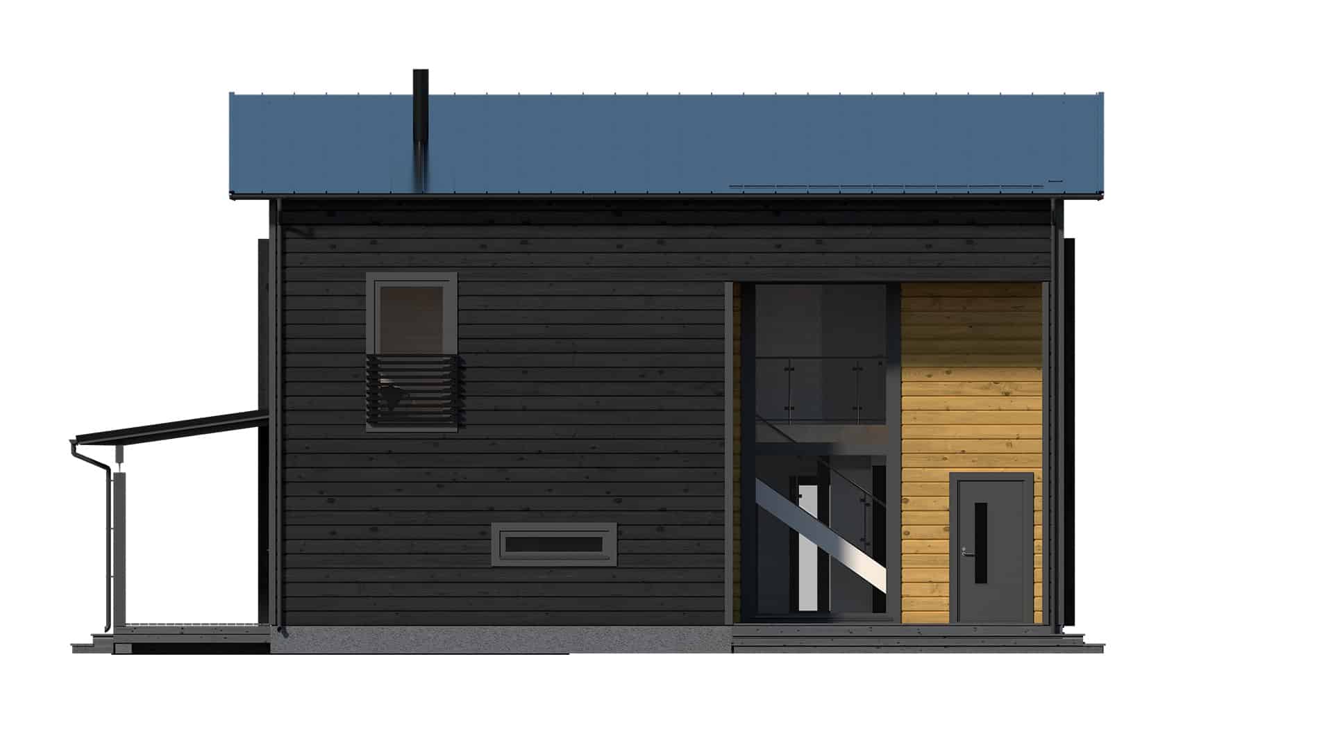 Дом из бруса 12×9 м Дом из бруса 12×9 м